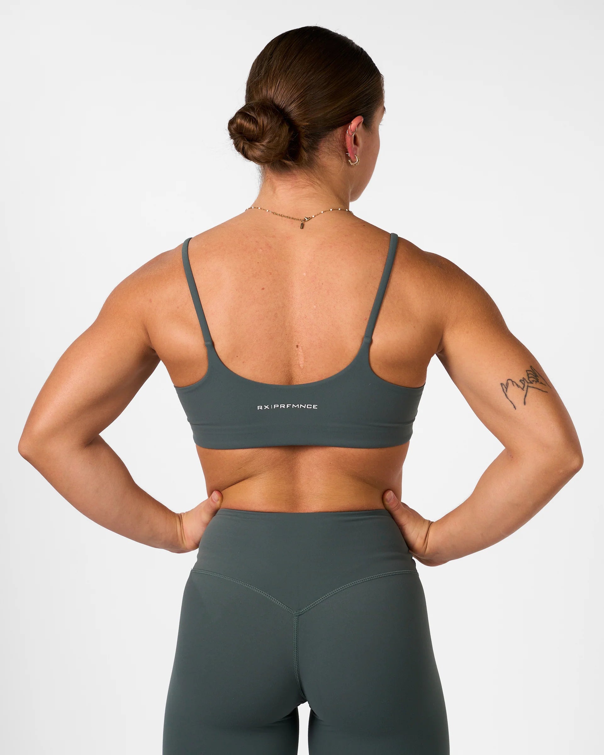 RX Performance Kelly Sport Bra Emerald Green tränings bh