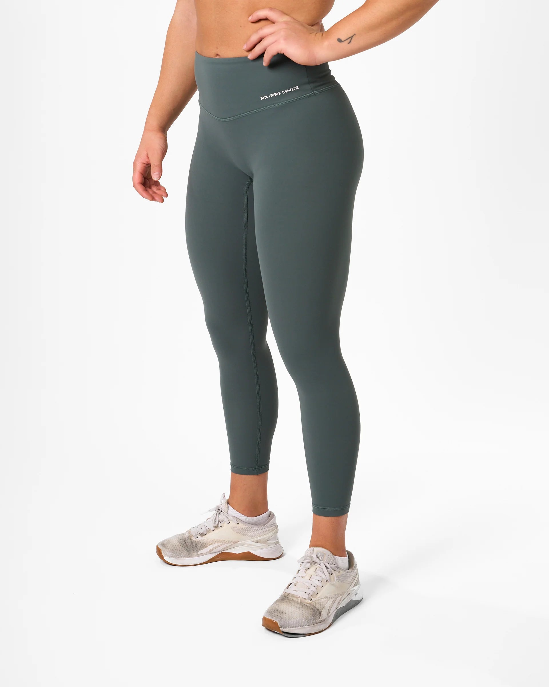 RX Performance Kelly Tights Emerald Green high waist tights