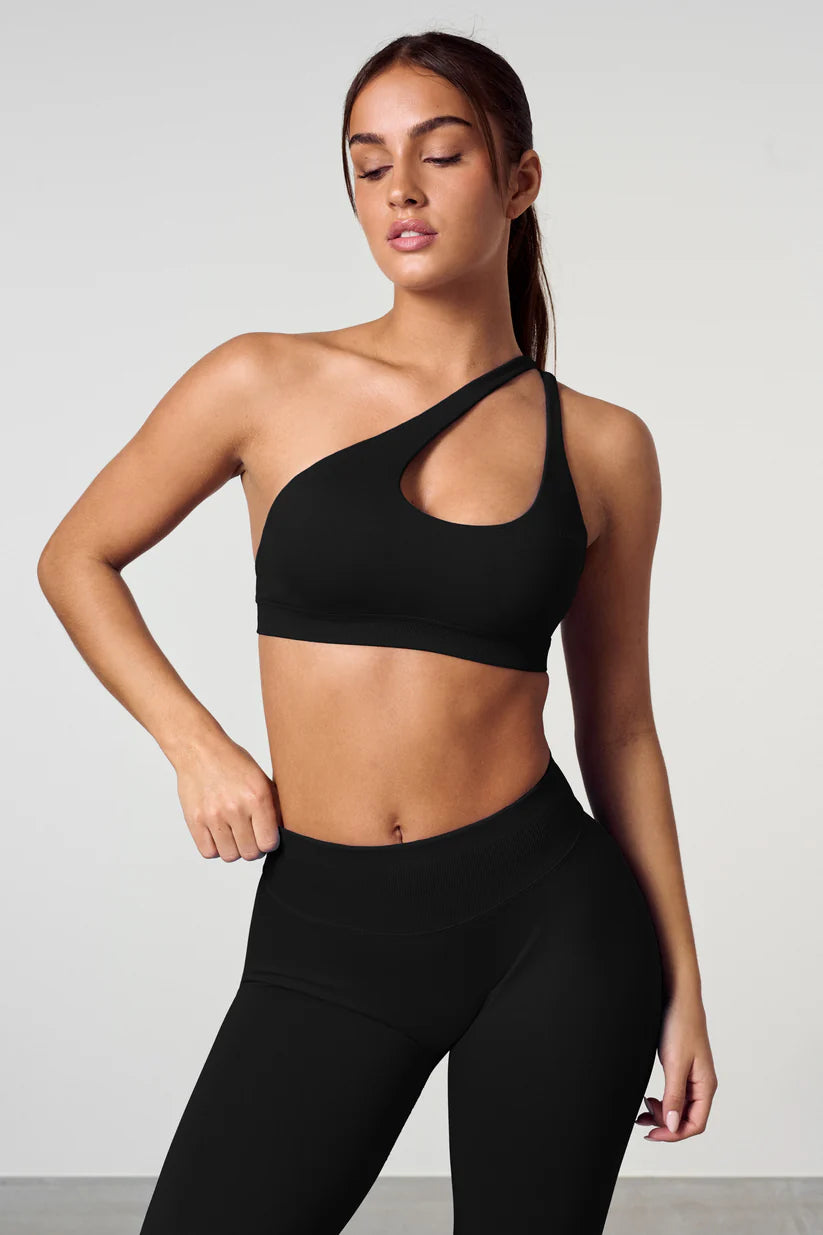 FAMME Sculpt Sports Bra Svart – Sport bh
