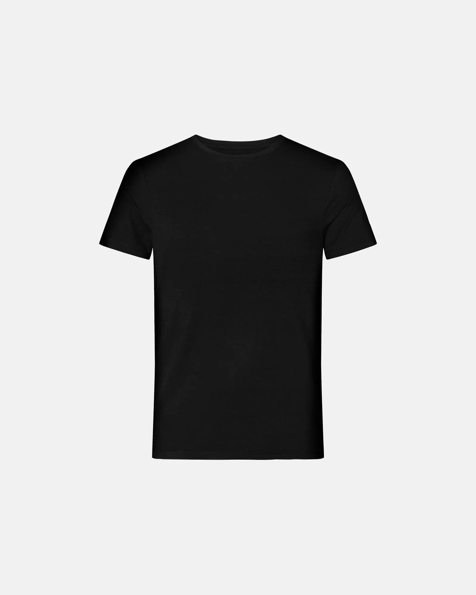 Resteröds Tee Bamboo 2-pack Svart Resteröds