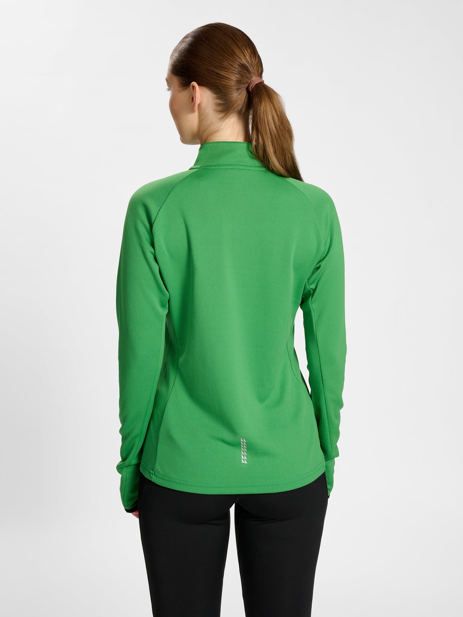 nwlPHOENIX 1/2 ZIP L/S WOMAN Grön