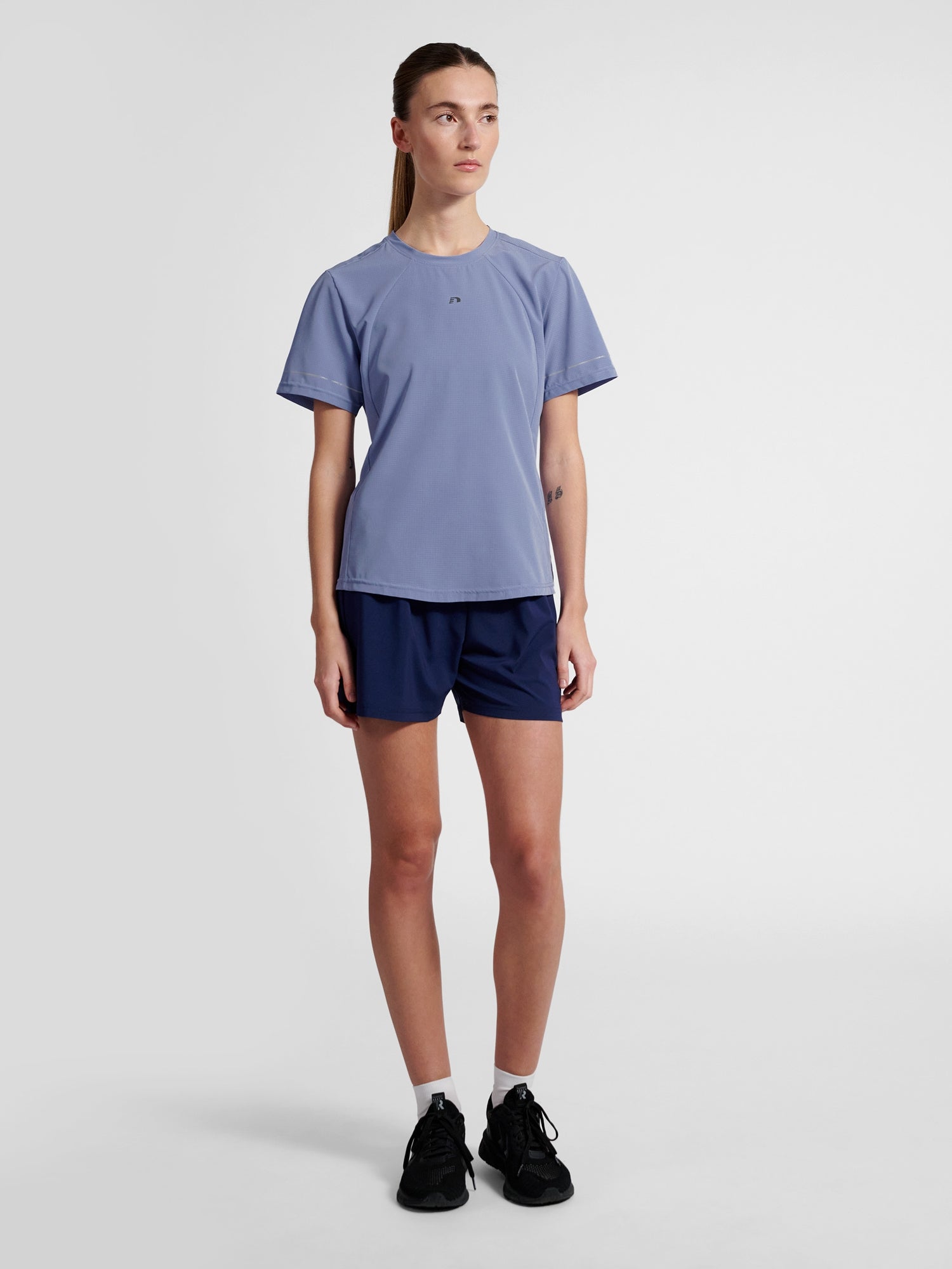 nwlBREATHE W T-SHIRT Blå