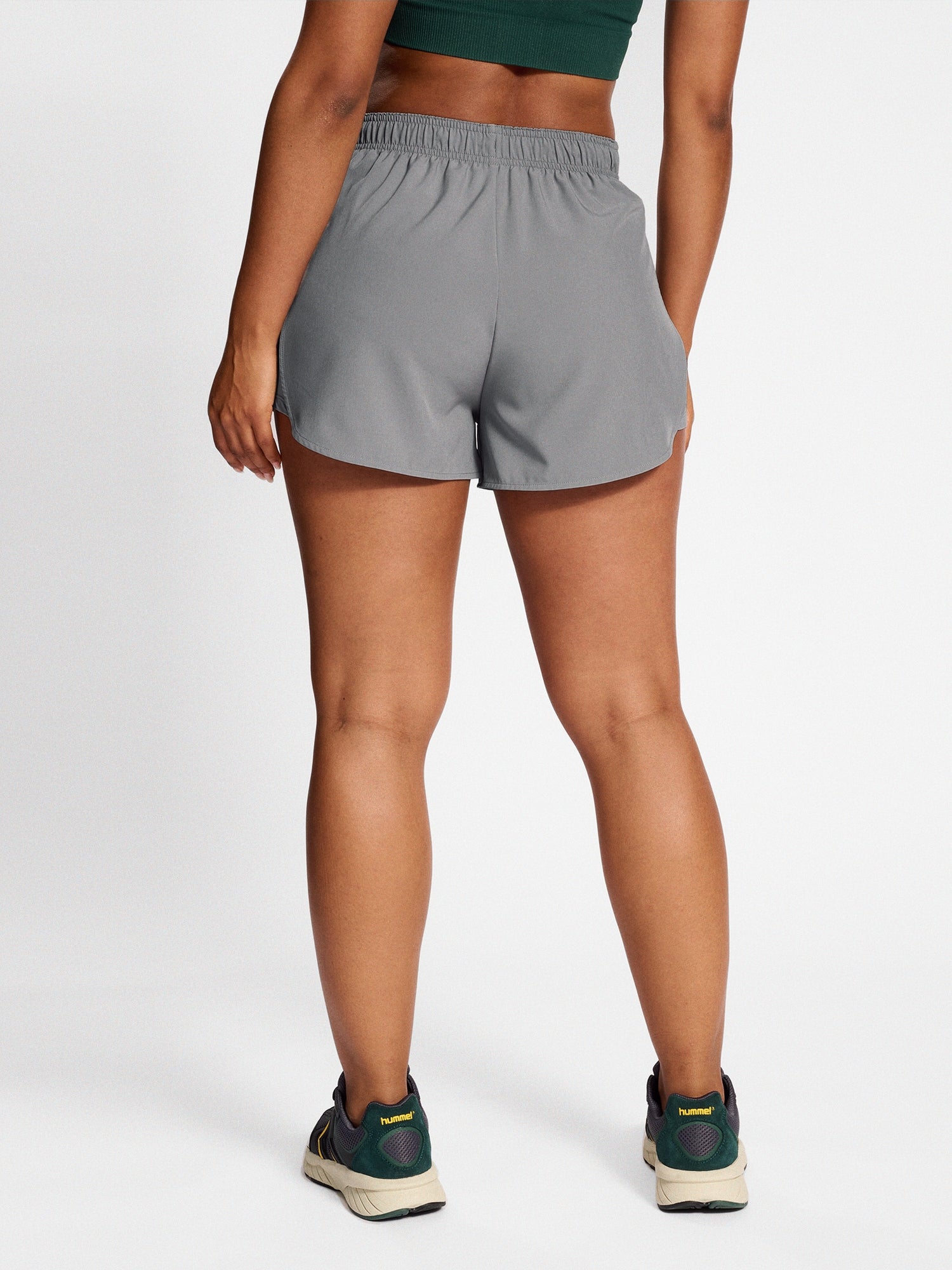 hmlTE VITAL WOVEN SHORTS Ljus Grå
