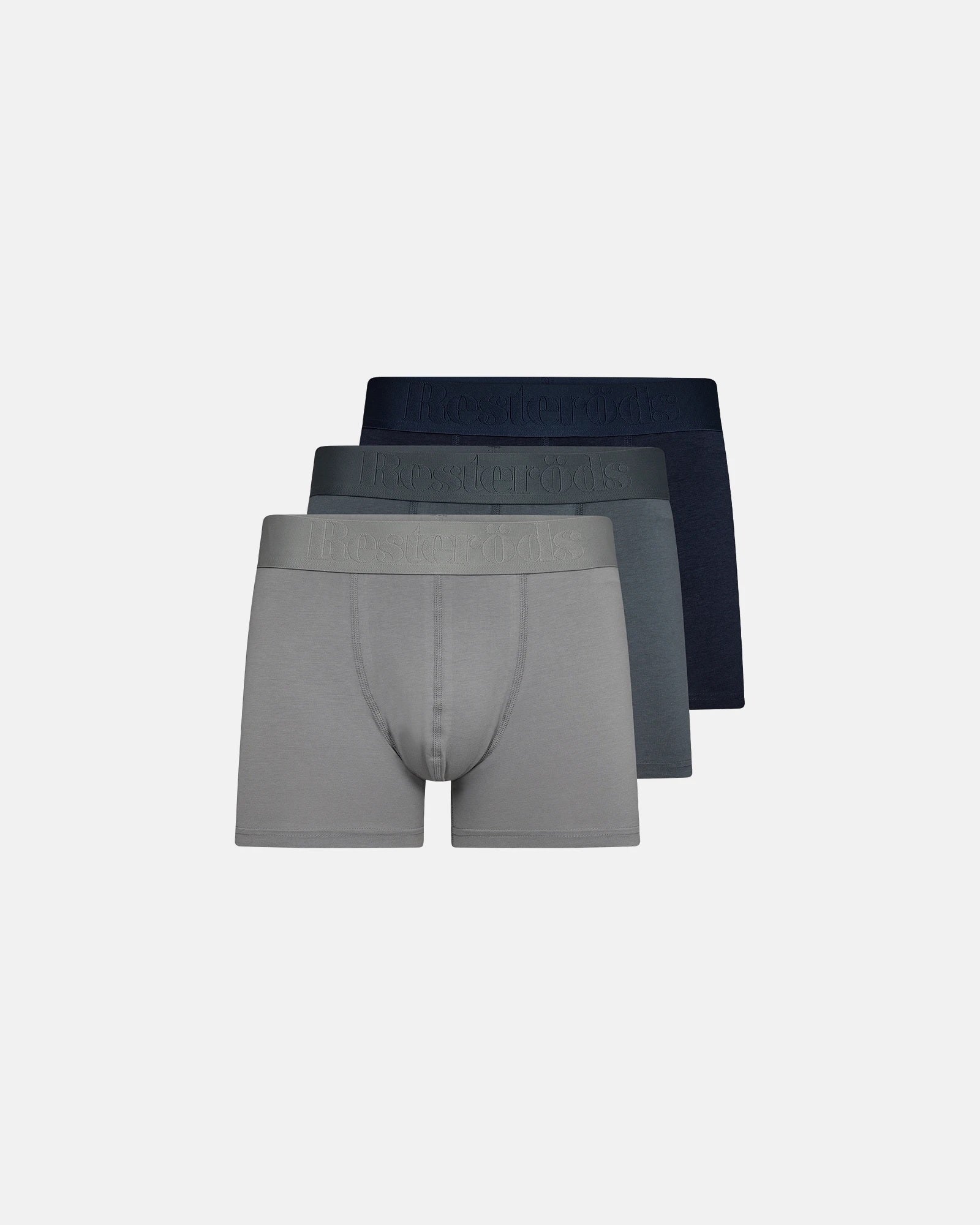 Resteröds Gunnar Bamboo 3-pack - Boxershorts Multicolour Resteröds