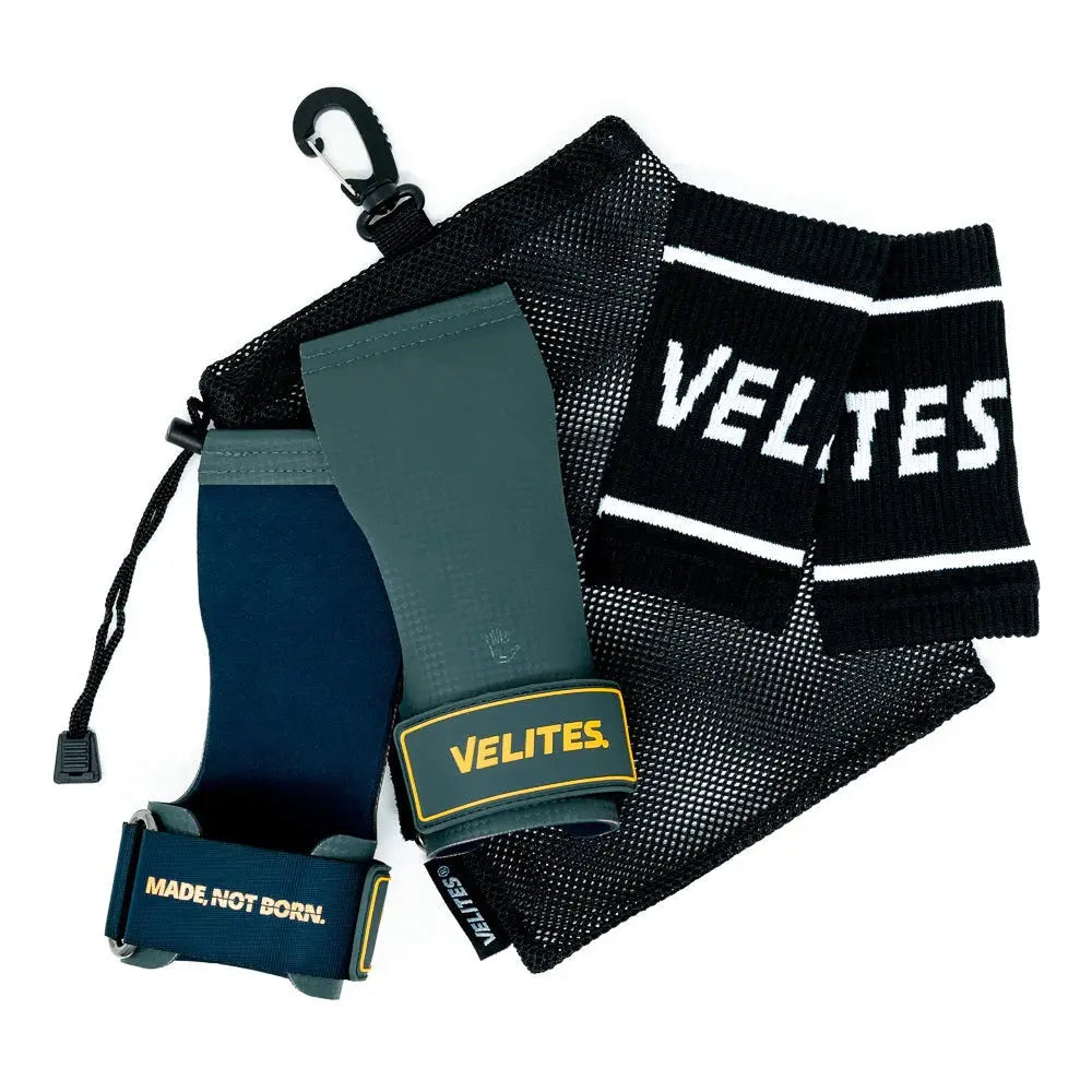 Velites Quad Ultra Hand Grips No Chalk Grön Velites