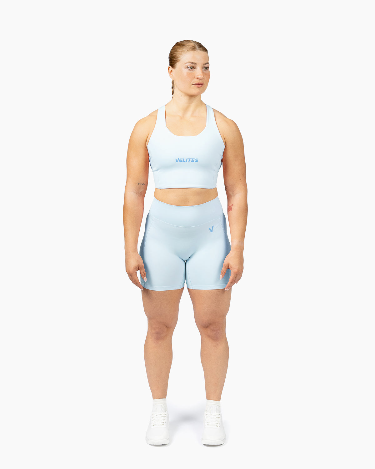 Velites Bra high neck Holo Caribbean Blue