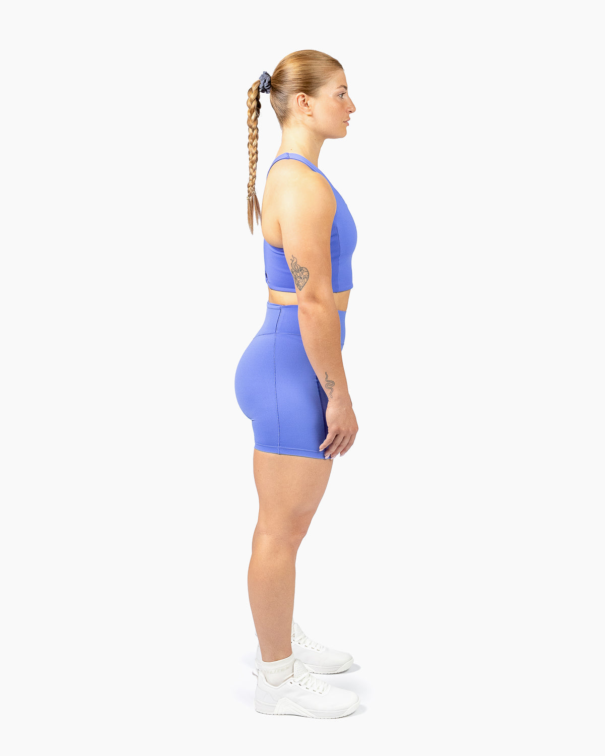 Velites Bra high neck Holo Cyan