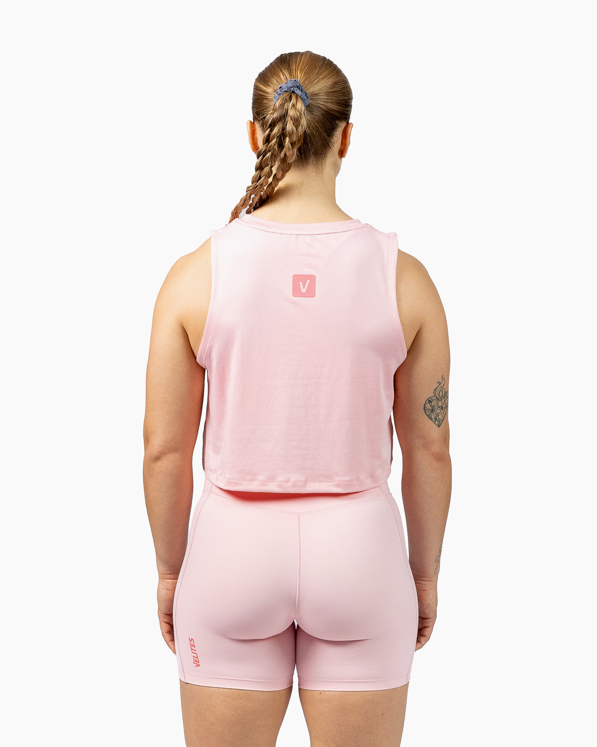 Velites Tank Crop Holo Bubblegum