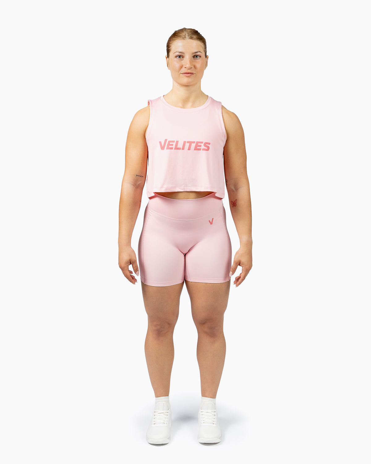Velites Tank Crop Holo Bubblegum