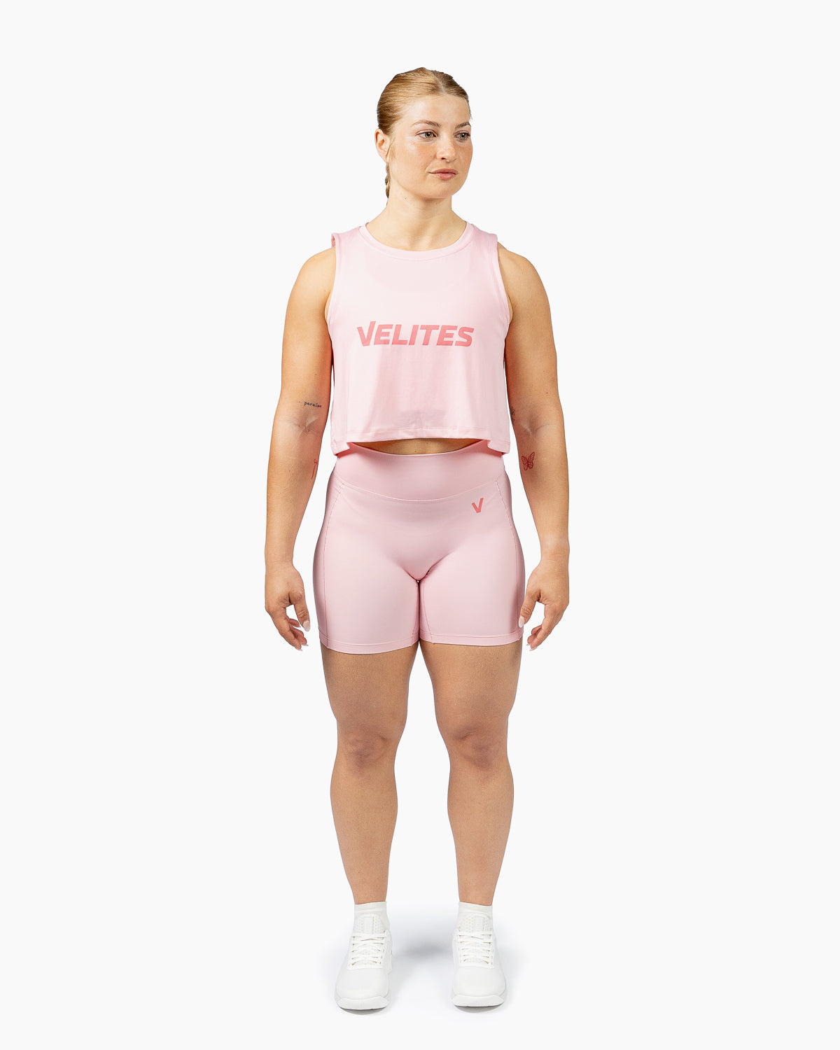 Velites Tank Crop Holo Bubblegum