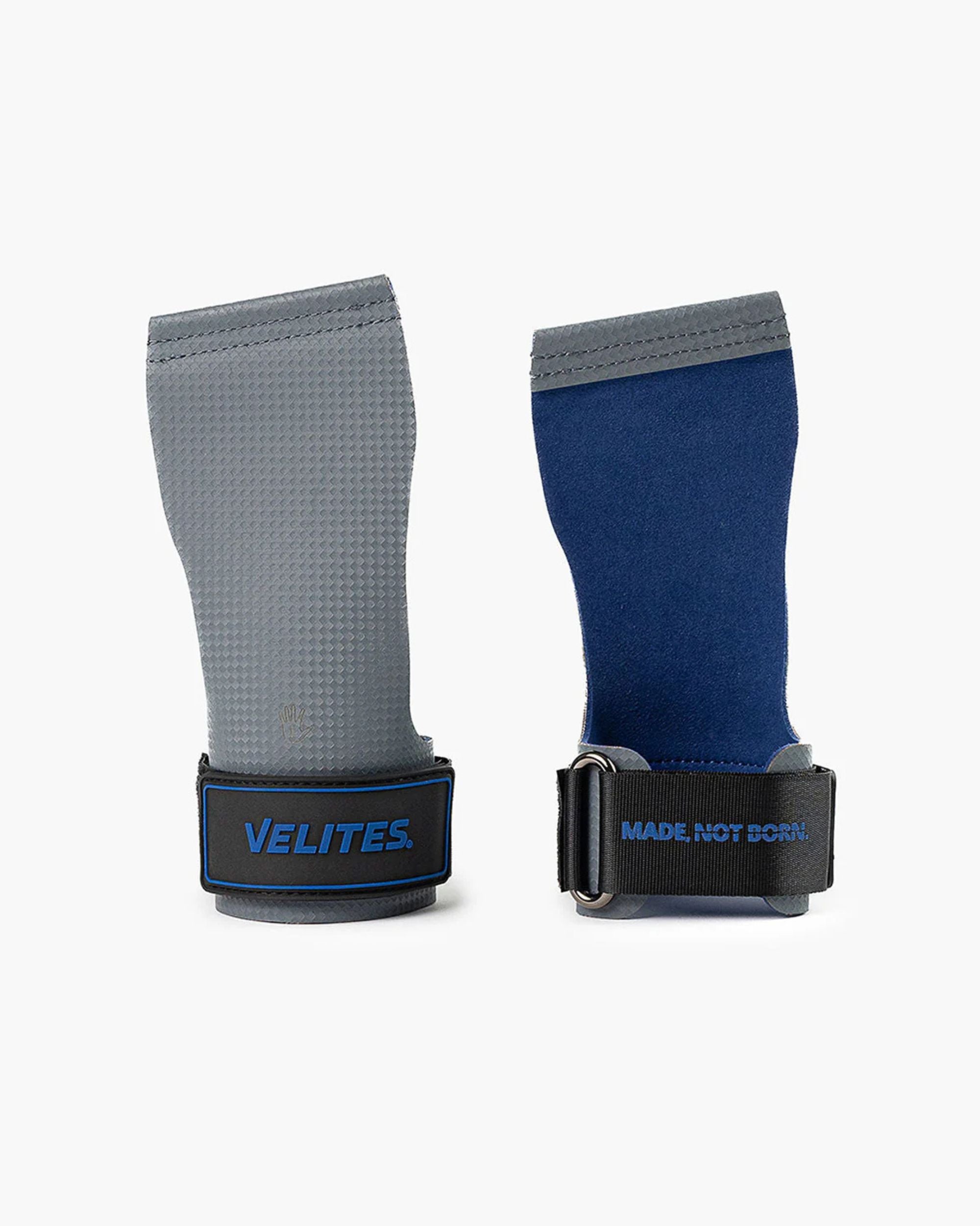 Velites Quad Ultra Hand Grips No Chalk grå för crossfit