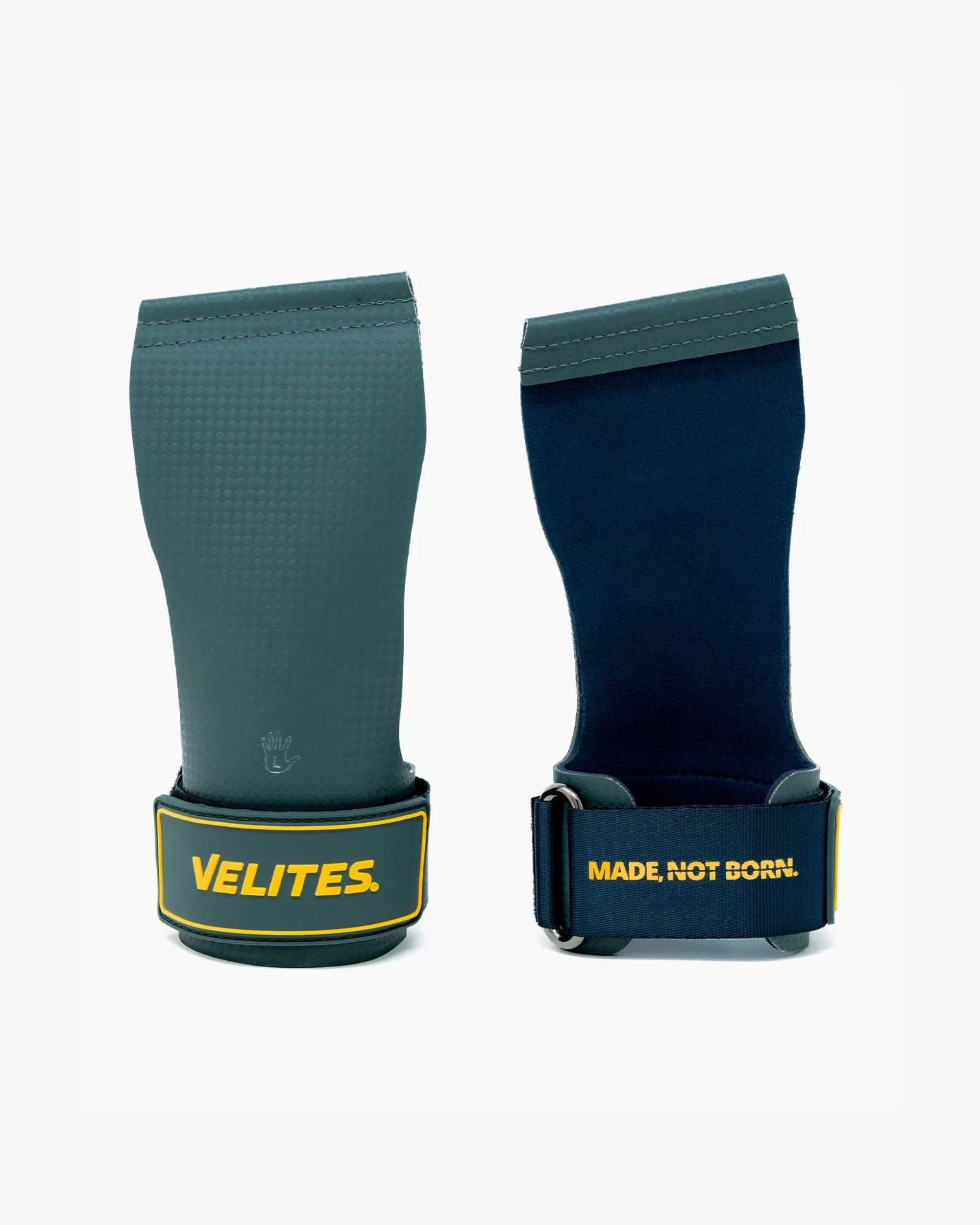 Velites Quad Ultra Hand Grips No Chalk grön för crossfit