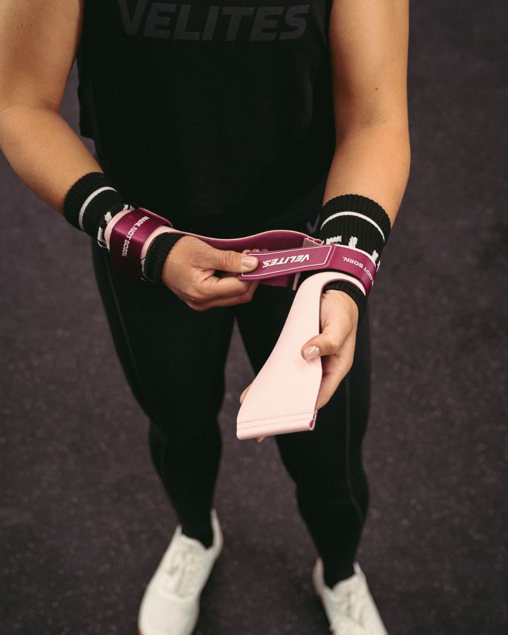 Velites Quad Ultra grips rosa under träning