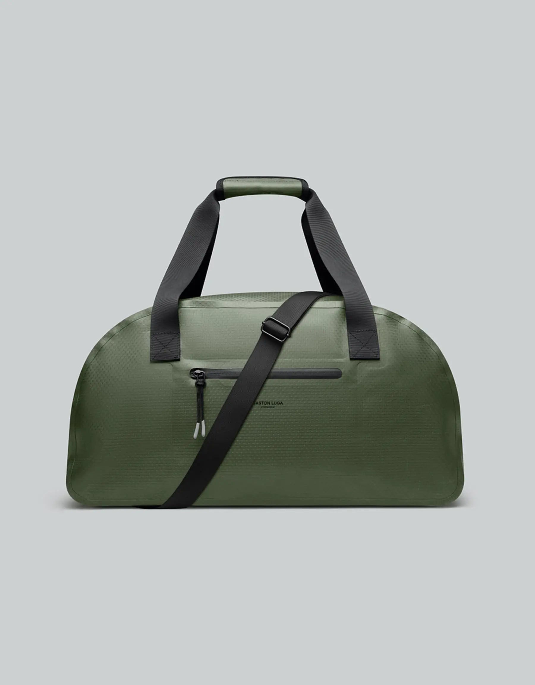 Gaston Luga Lightweight DuoSeal Duffel Olive Gaston Luga