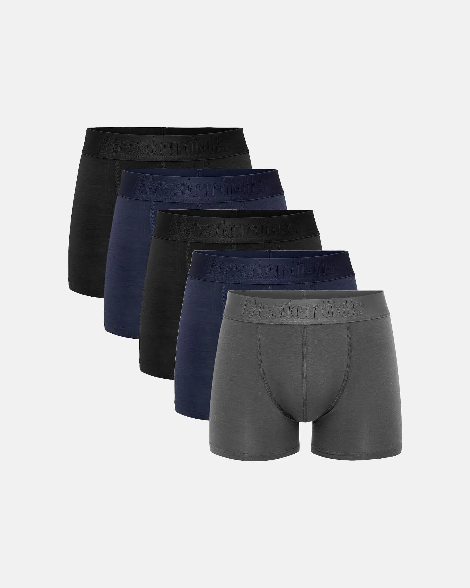 Resteröds Gunnar Bamboo Boxer 5-pack Multicolour Resteröds