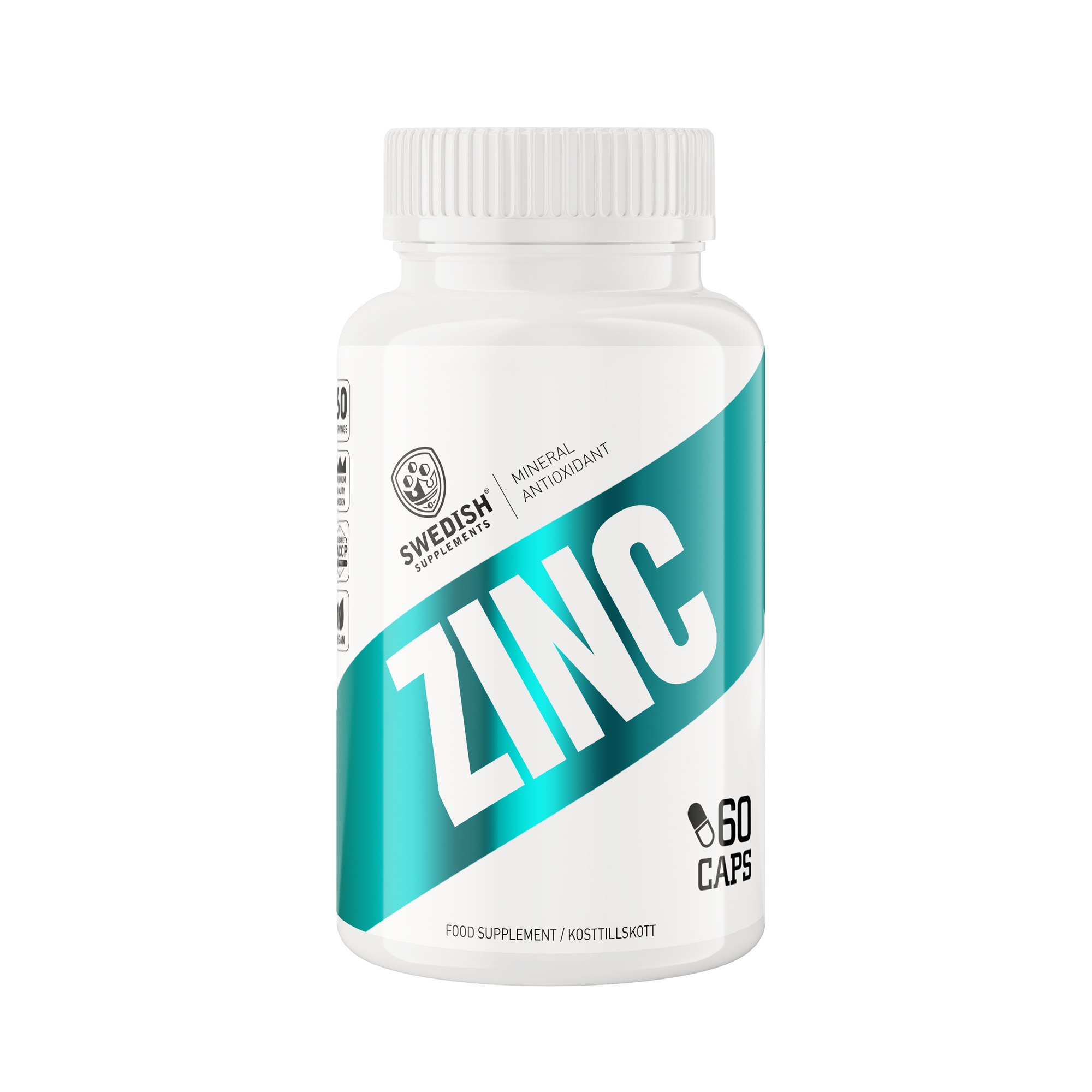 Zinc Citrate 25mg 60 kapslar